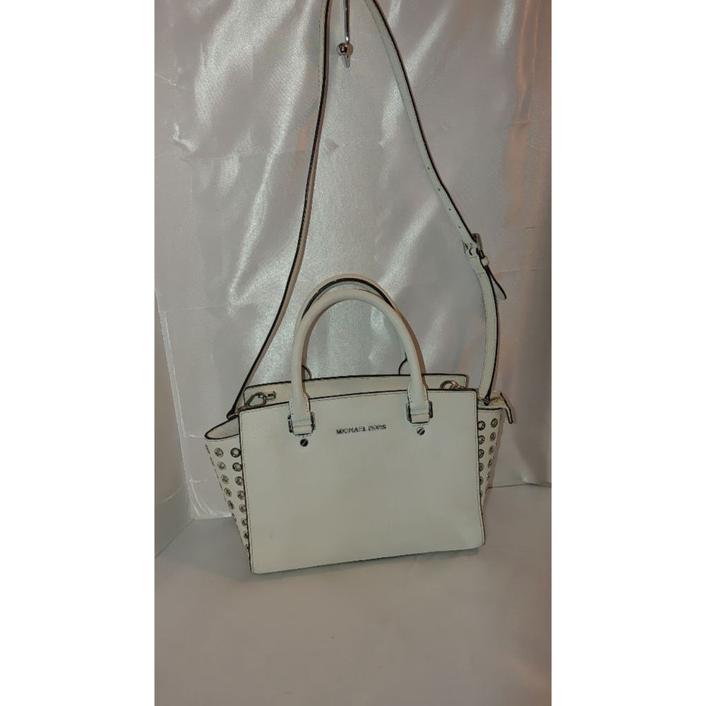 Michael Kors Selma Grommet Satchel - Picture 2 of 8